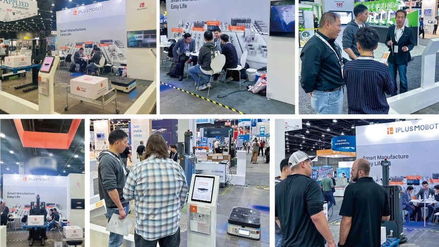 Breaking News: IPLUSMOBOT Unveils Intelligent Mobile Robot Products at Automate 2023 in North America
